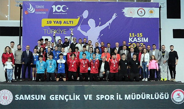 19 Yaş Altı Türkiye Badminton Türkiye Şampiyonası sona erdi