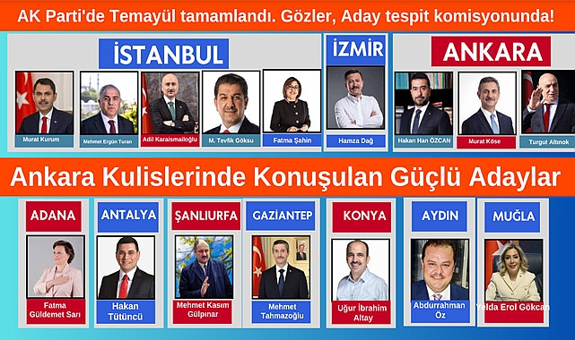 AK Parti'de Gözler, Aday tespit komisyonunda!