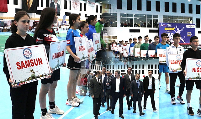Badminton Türkiye Şampiyonası Samsun'da Başladı