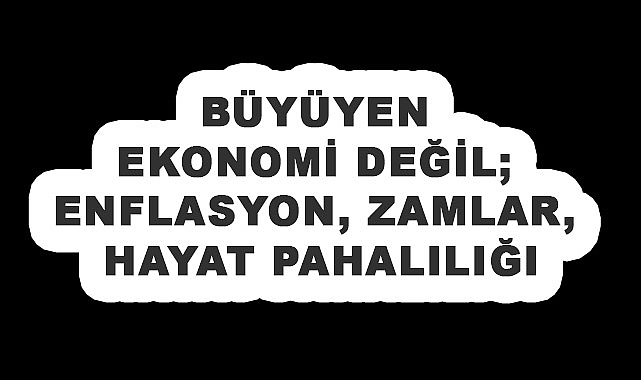DEVA Partili Karal: TÜİK'in Büyüme Rakamları Gerçeği Yansıtmıyor