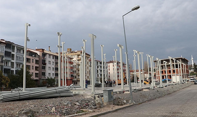 Havza'da Yeni Yöresel Ürün ve Kapalı Pazaryeri İnşaatında Sona Yaklaşıldı