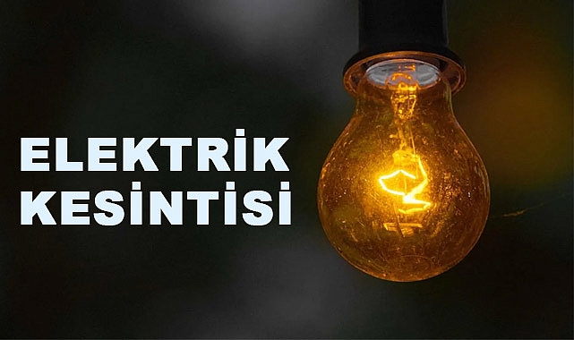 Kocaeli'nin 6 İlçesinde Planlı Elektrik Kesintisi