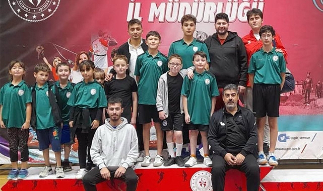 Küçükler Takım ve Gençler Masa Tenisi İl Birinciliği son erdi