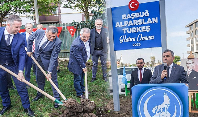 MHP İl Başkanı Mucur; Alparslan Türkeş Hatıra Ormanları açılış törenine katıldı
