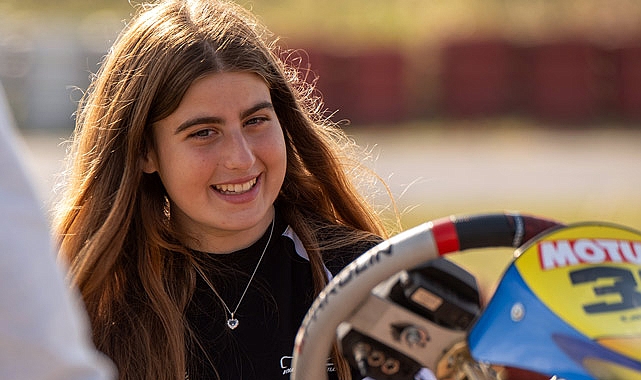 Milli Sporcu Ayşe Çebi, Kartingde Uluslararası Başarıya Doğru İlerliyor