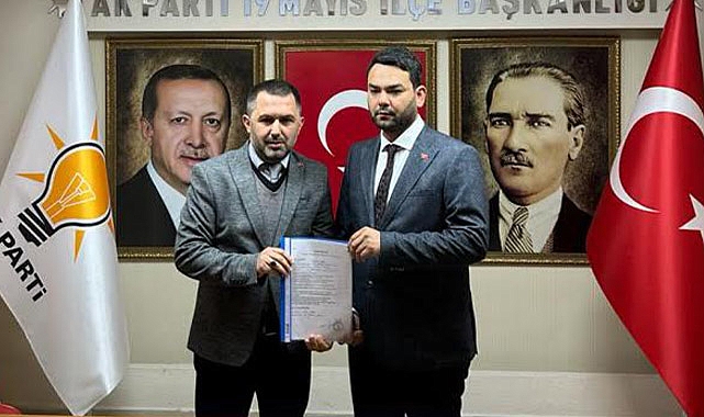 Murat Aydın, AK Parti 19 Mayıs Belediye Başkan Aday Adaylığına Başvurdu