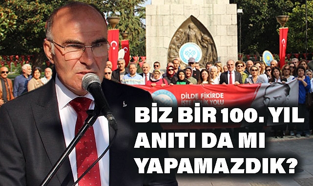 Mustafa Keskin: Biz bir 100. Yıl Anıtı da mı yapamazdık?