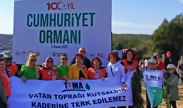 Samsun'da "Geleceğe Nefes" için 100 Bin Fidan Dikildi