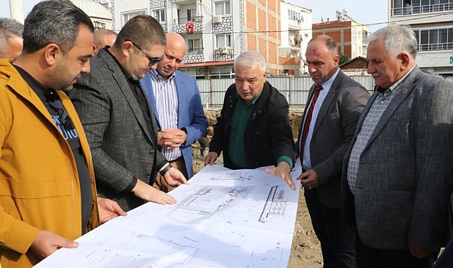 Saruhanlı'nın çehresini değiştirecek projede çalışmalar başladı