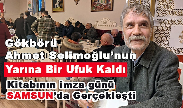 Ahmet Selimoğlu, Okurlarıyla Samsun'da Buluştu