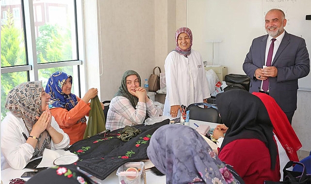 Canik Belediyesi, Kadın İstihdamını Artırmak İçin Mesleki Eğitimlere Ağırlık Veriyor