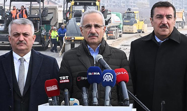 DEPREM KONUTLARININ YOLLARI HAZIR