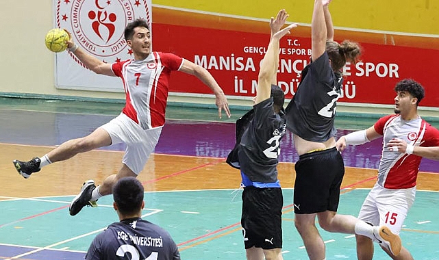 ÜNİLİG Hentbol Bölgesel Ligi Müsabakaları Manisa'da Tamamlandı