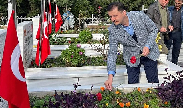 Yahya Çınkıl, şehit ailelerini unutmadı