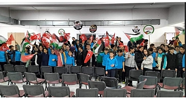 Ayvacık Mehmet Akif Ersoy Yatılı Bölge Ortaokulu'nda "Kudüs Bilinci" Konferansı