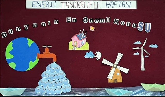 Bafra Fen Lisesi'nde Enerji Tasarrufu Haftası Etkinlikleri