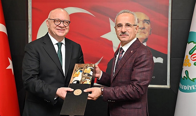Başkan Ergün, Bakan Uraloğlu'nu Ağırladı