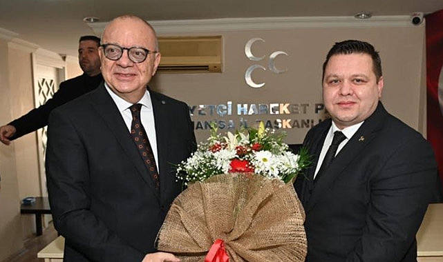 Cengiz Ergün'den MHP İl Başkanlığına Ziyaret