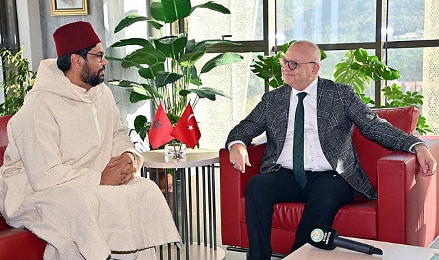 Cengiz Ergün, Fas Krallığı İstanbul Başkonsolosu Mehdi Errami'yi Ağırladı