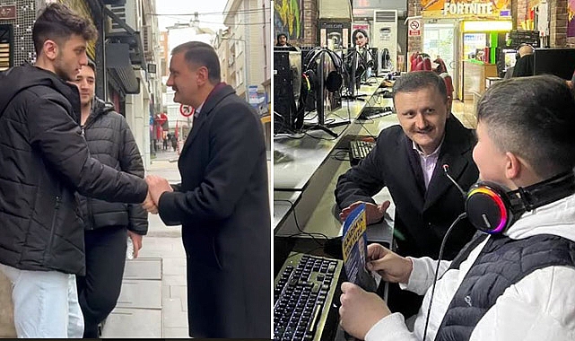 Gençlerden Yahya Çınkıl'a Yoğun İlgi