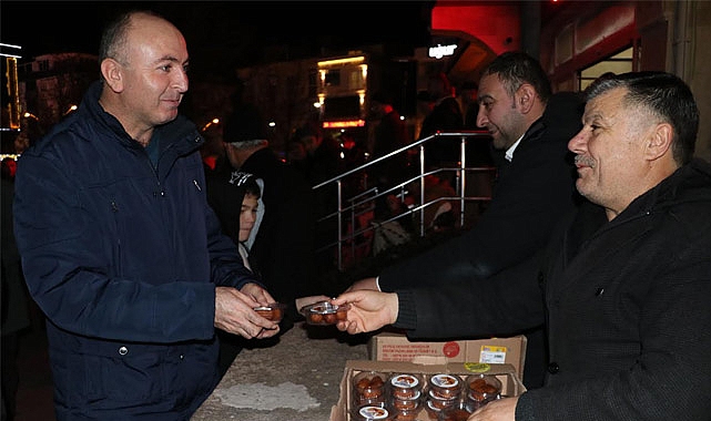 Havza Belediyesi'nden Regaip Kandili'nde Anlamlı Etkinlik