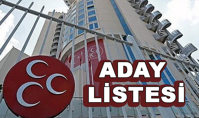 MHP'den 31 Mart 2024 Mahalli İdareler Seçimleri İçin Aday listesi