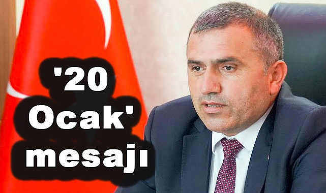 MHP Samsun İl Başkanı Burhan Mucur'dan '20 Ocak' Anma Mesajı