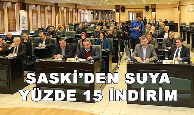 SASKİ Suya Yüzde 15 İdrimi Kararı Aldı