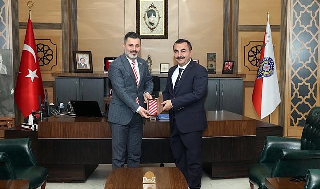 Sevdamız Samsun'dan Emniyet Müdürü Ahmet Arıbaş'a Ziyaret