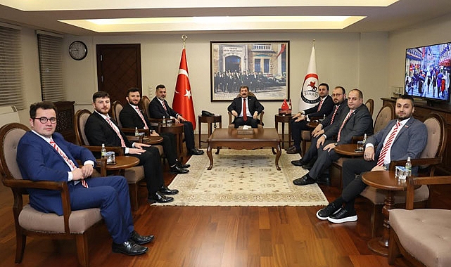 Sevdamız Samsun Genel Merkezi'nden Vali Orhan Tavlı'ya Ziyaret