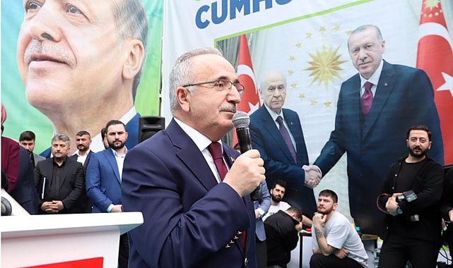 AK Parti Samsun Seçim Koordinasyon Merkezi'ne Coşkulu Açılış