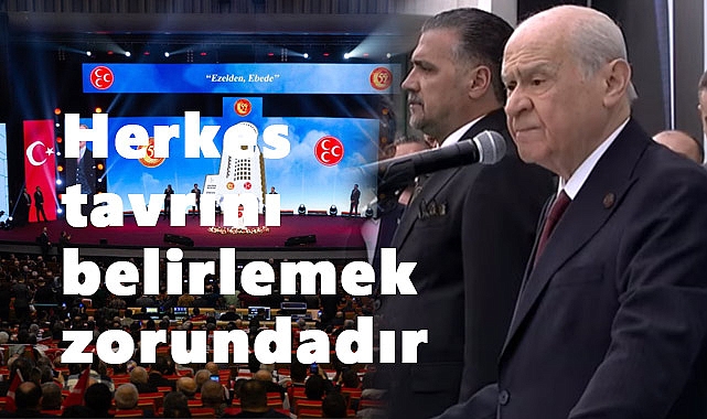 Bahçeli'den Ankara Seçmen İletişim Merkezi Açılışında Güçlü Mesajlar