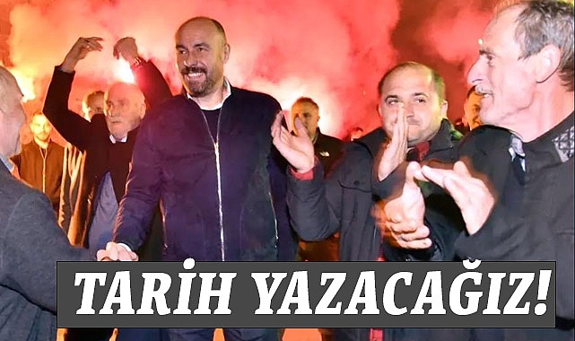 Başkan Togar: 31 Mart'ta hep birlikte tarih yazacağız