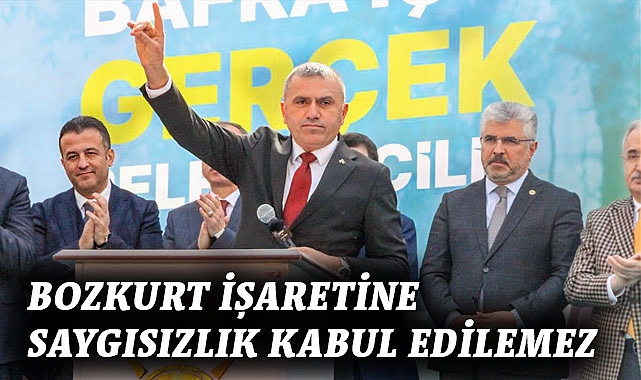 Burhan Mucur; Bozkurt İşaretine Saygısızlık Kabul Edilemez