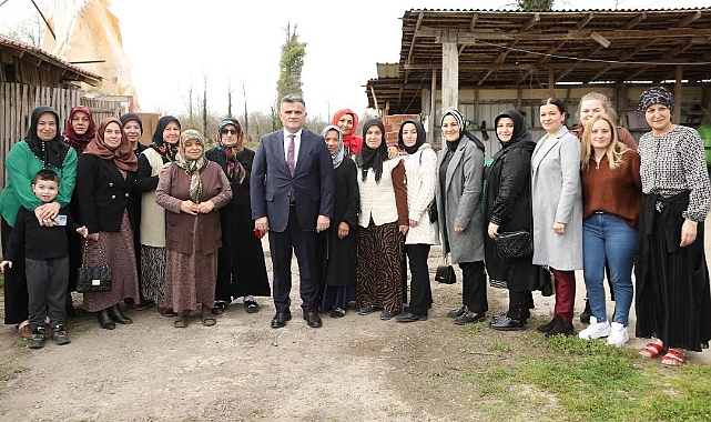 Ender Gür, baba ocağı Yukarı Dikencik'te