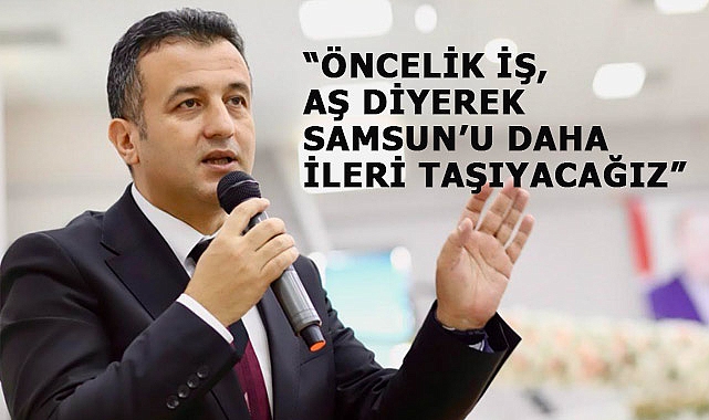 Halit Doğan, Kavak'ta Konuştu :Üretim ve istihdam önceliğimiz