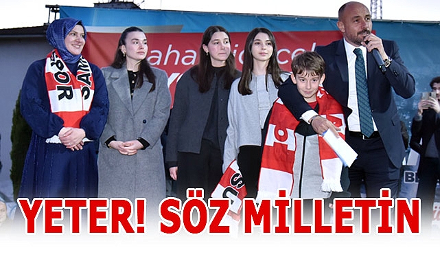 Hasan Togar, 'Tekkeköy'de söz de karar da milletin'
