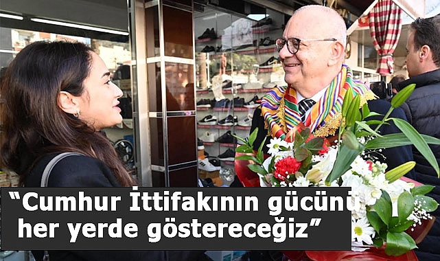 Manisa ve Gölmarmara'da Cumhur İttifakı Gücünü Gösteriyor
