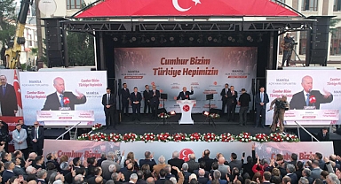 MHP Lideri Bahçeli, Manisa'da Cumhur İttifakı'na Destek İstedi