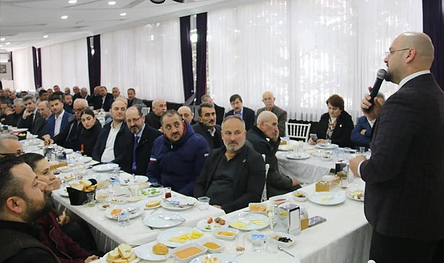 Serhat Türkel,Muhtarlara Atakum İçin Birlikte Çalışma Sözü verdi