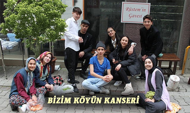 Yeşilkent Anadolu Lisesi öğrencilerinden 'Bizim Köyün Kanseri' Etkinliği