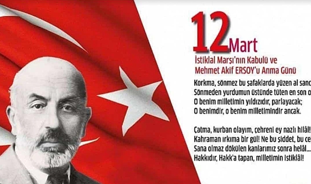 Bafra 50. Yıl İlkokulu'nda İstiklal Marşı ve Mehmet Akif Ersoy'u Anma Günü Etkinliği