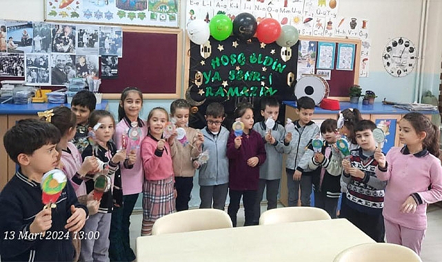 BAFRA'DA OKUL RAMAZANI ÇOCUKLARLA BİRLİKTE KUTLUYOR