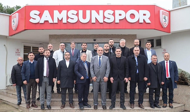 Başkan İbrahim Sandıkçı Samsunspor’da