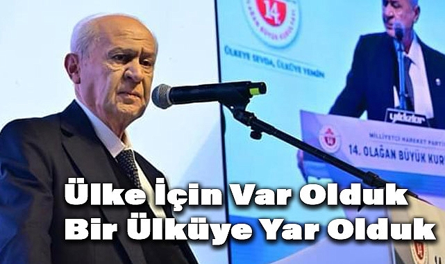 Devlet Bahçeli, 14. Olağan Büyük Kurultayı Ardından Teşekkür Mesajı Yayımladı
