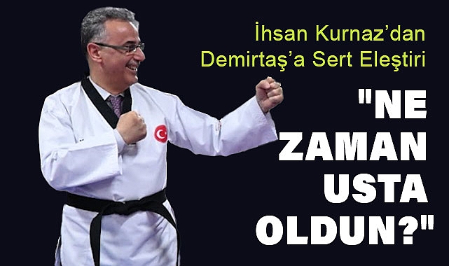 İhsan Kurnaz, Demirtaş'a Sert Eleştiri: 'Pardon da siz ne zaman usta oldunuz?'