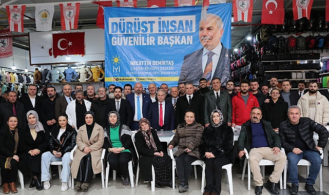 İlkadım Belediye Başkanı Necattin Demirtaş Yabancılar Çarşısı Esnafıyla Buluştu