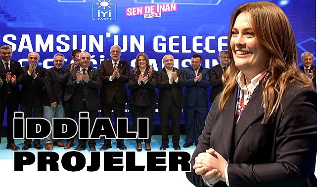 İmren Nilay Tüfekci, Samsun için hazırladığı iddialı projeleri kamuoyu ile paylaştı