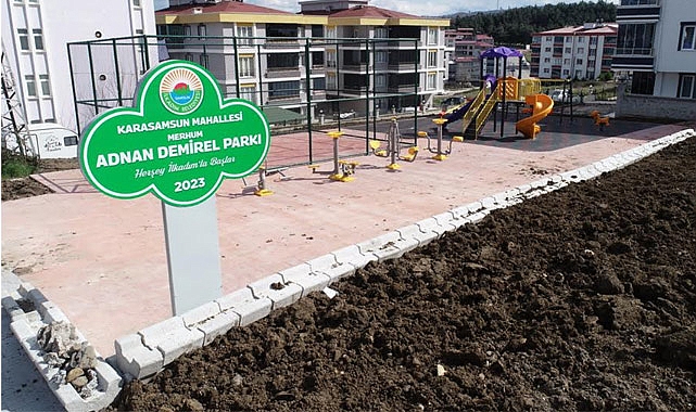 Karasamsun Mahallesi, Adnan Demirel Parkı'na Kavuştu