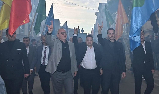 Manisa'nın Soma İlçesinde, Ülkü Ocakları İlçe Başkanlığı Açıldı